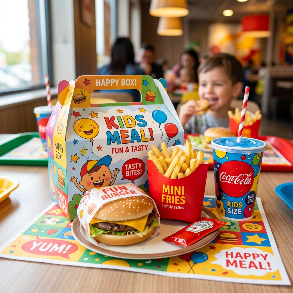 Kids Burger Meal
